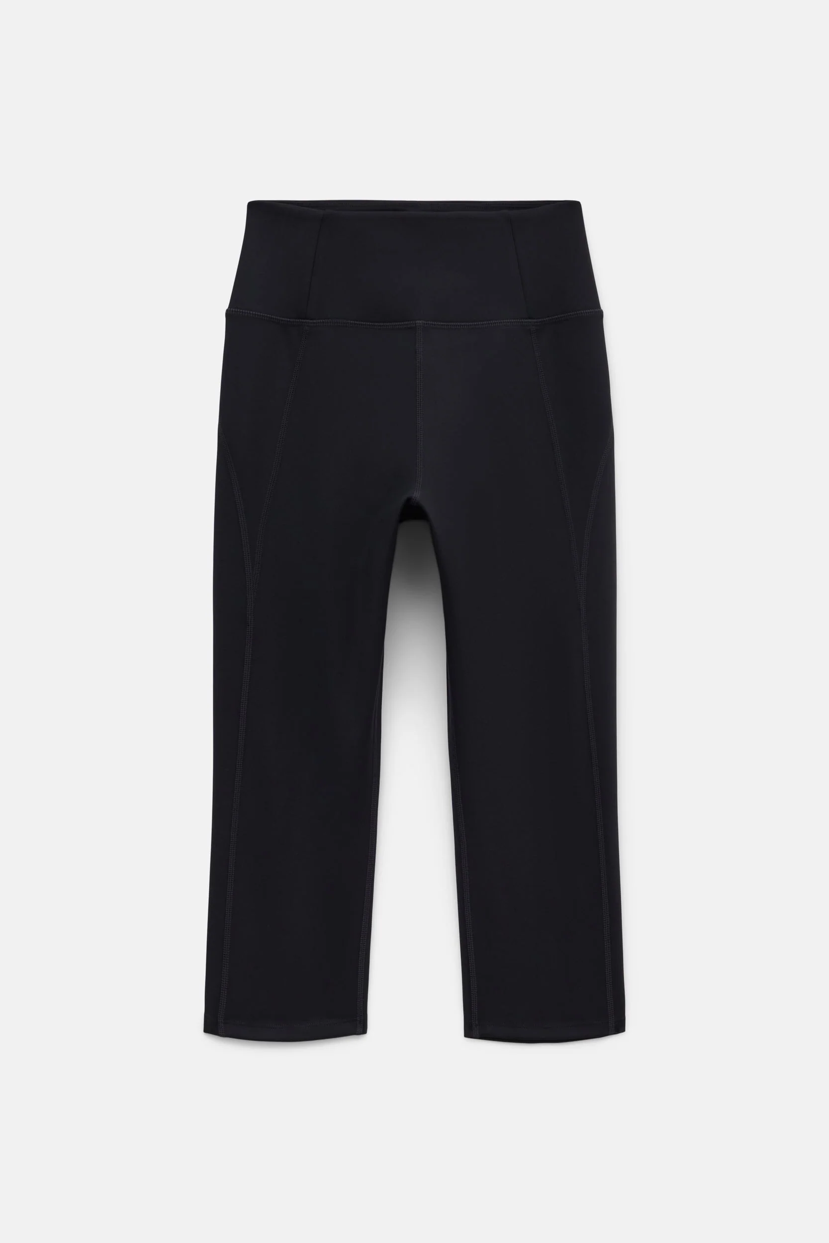 Black Compressive High-Rise Capri - Image 6