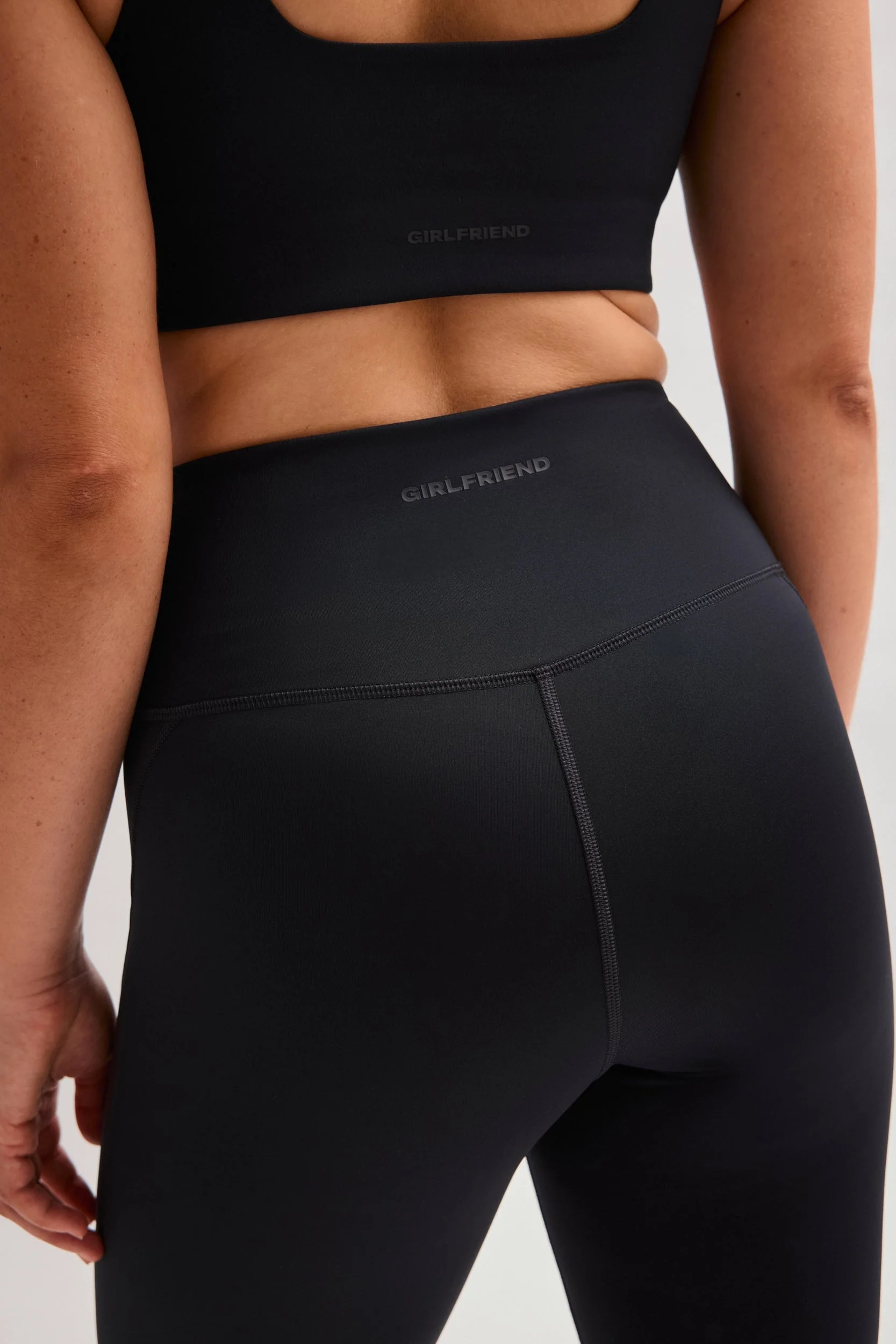 Black High-Rise Bike Short - Image 6