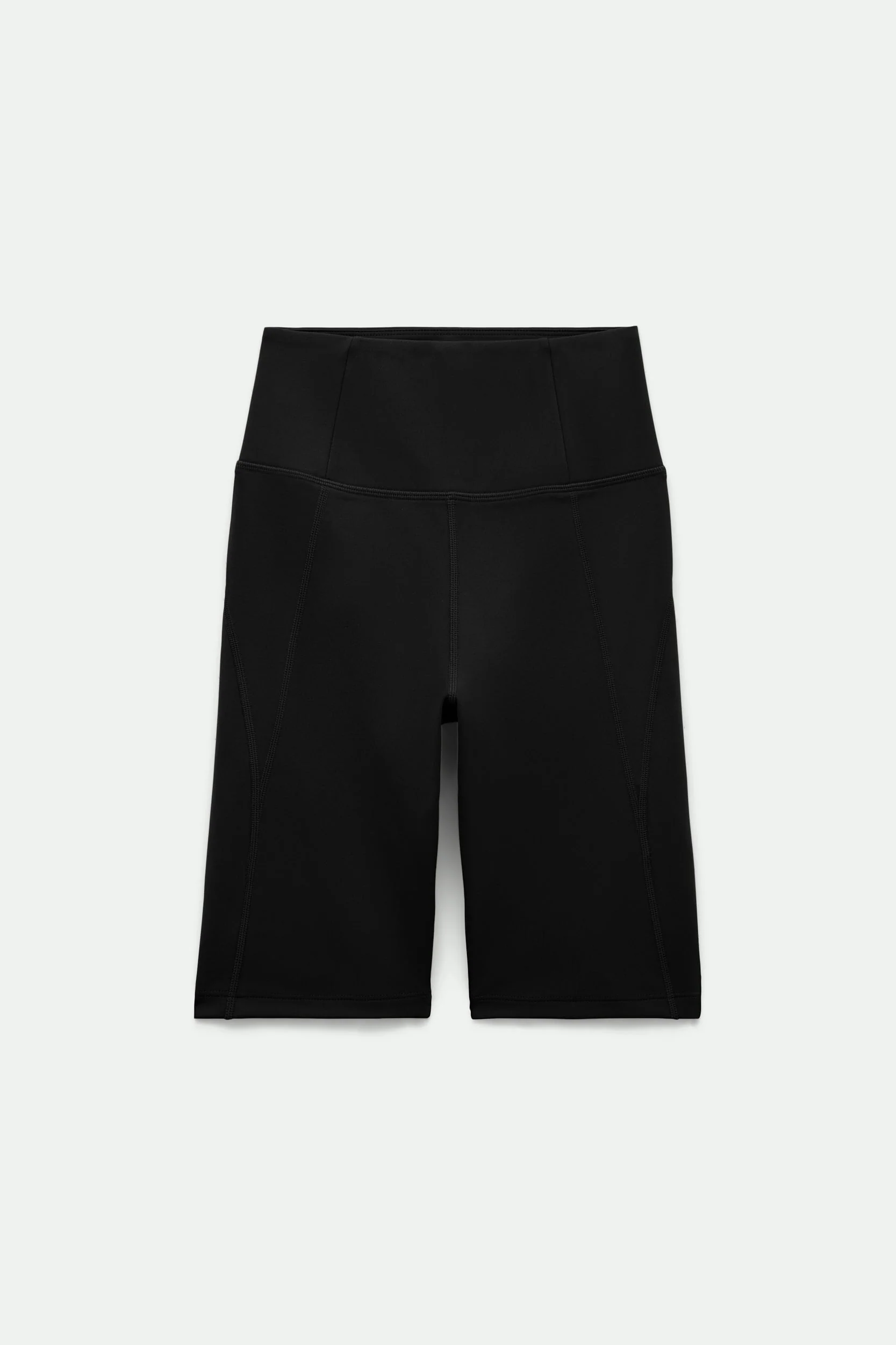 Black High-Rise Bike Short - Image 7