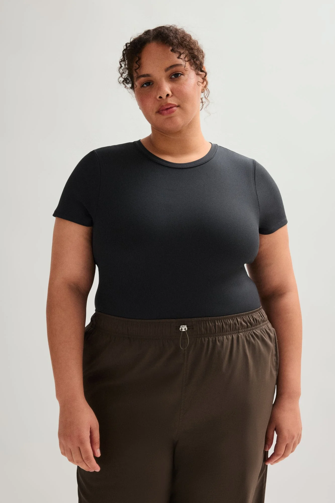 Black Katie Crew Bodysuit - Image 16