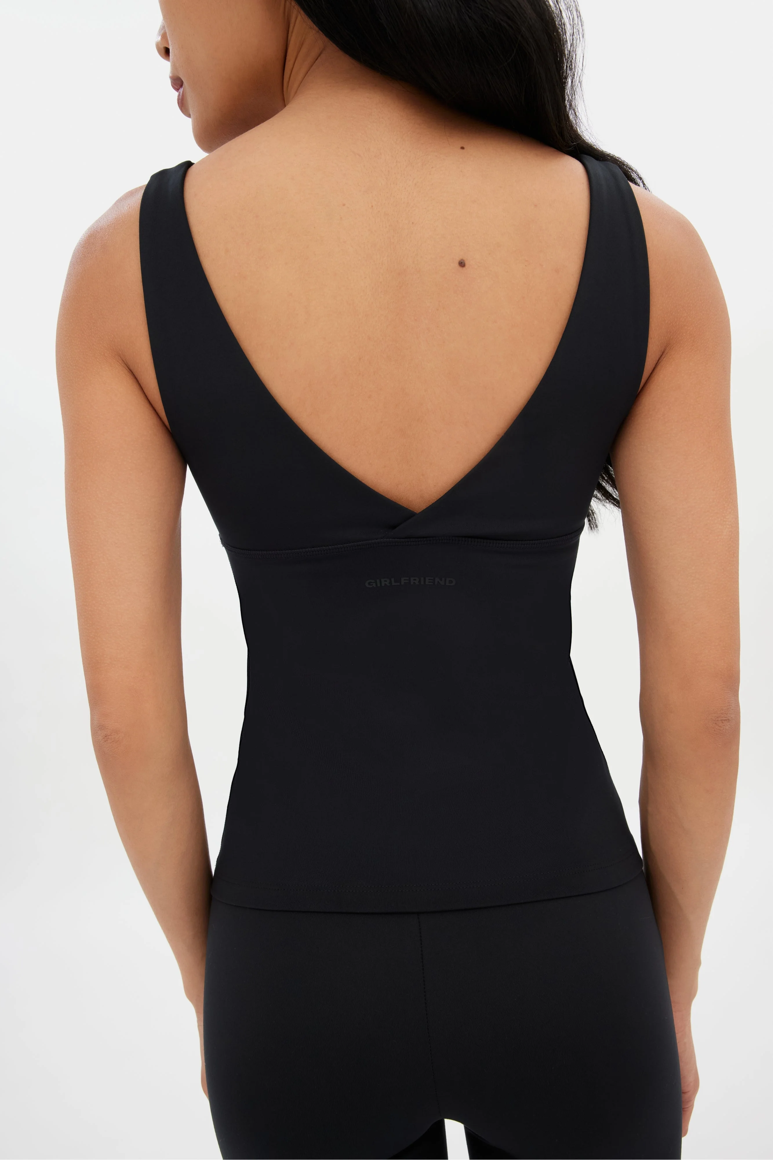 Black Meredith Bow Tank - Image 2