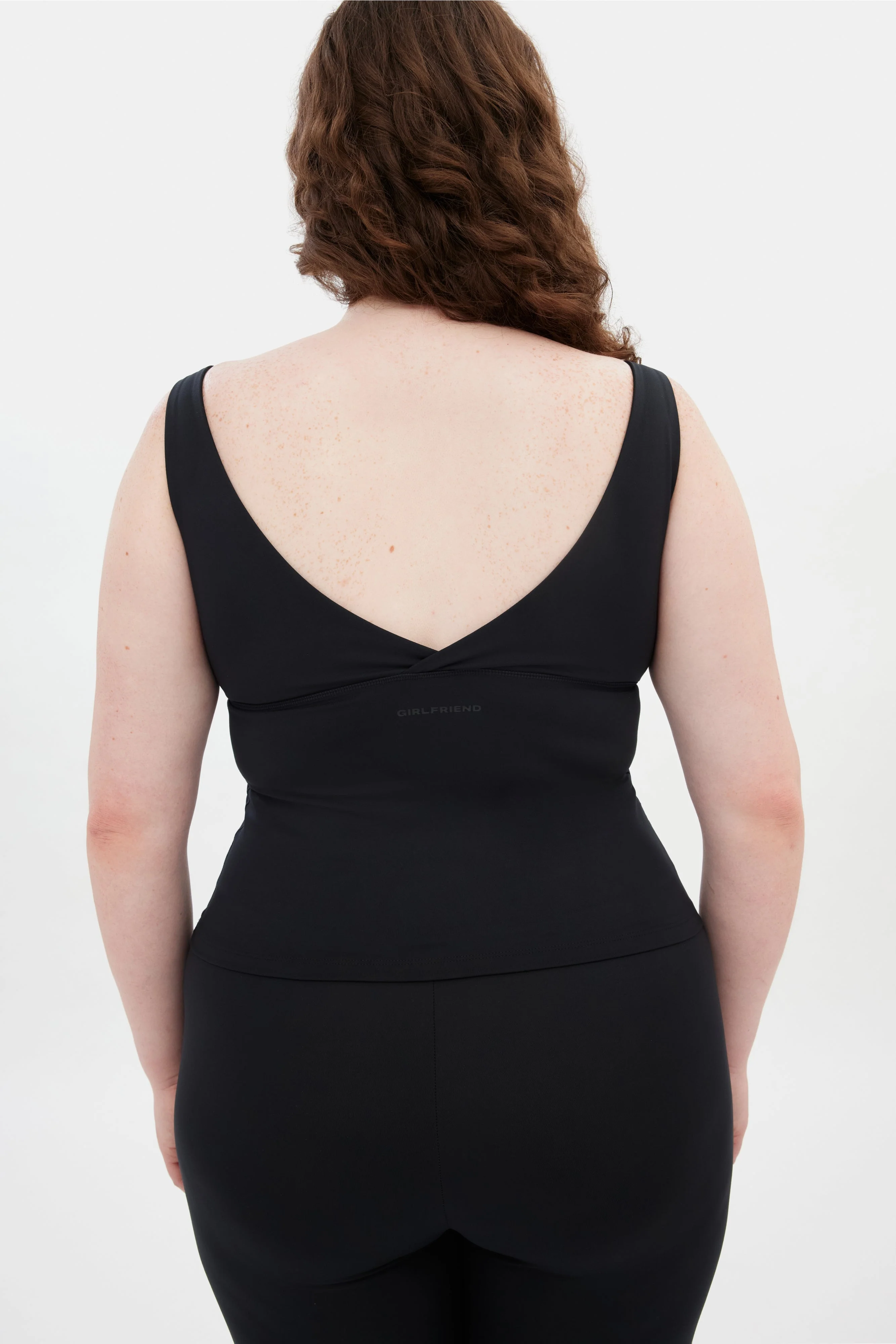 Black Meredith Bow Tank - Image 8