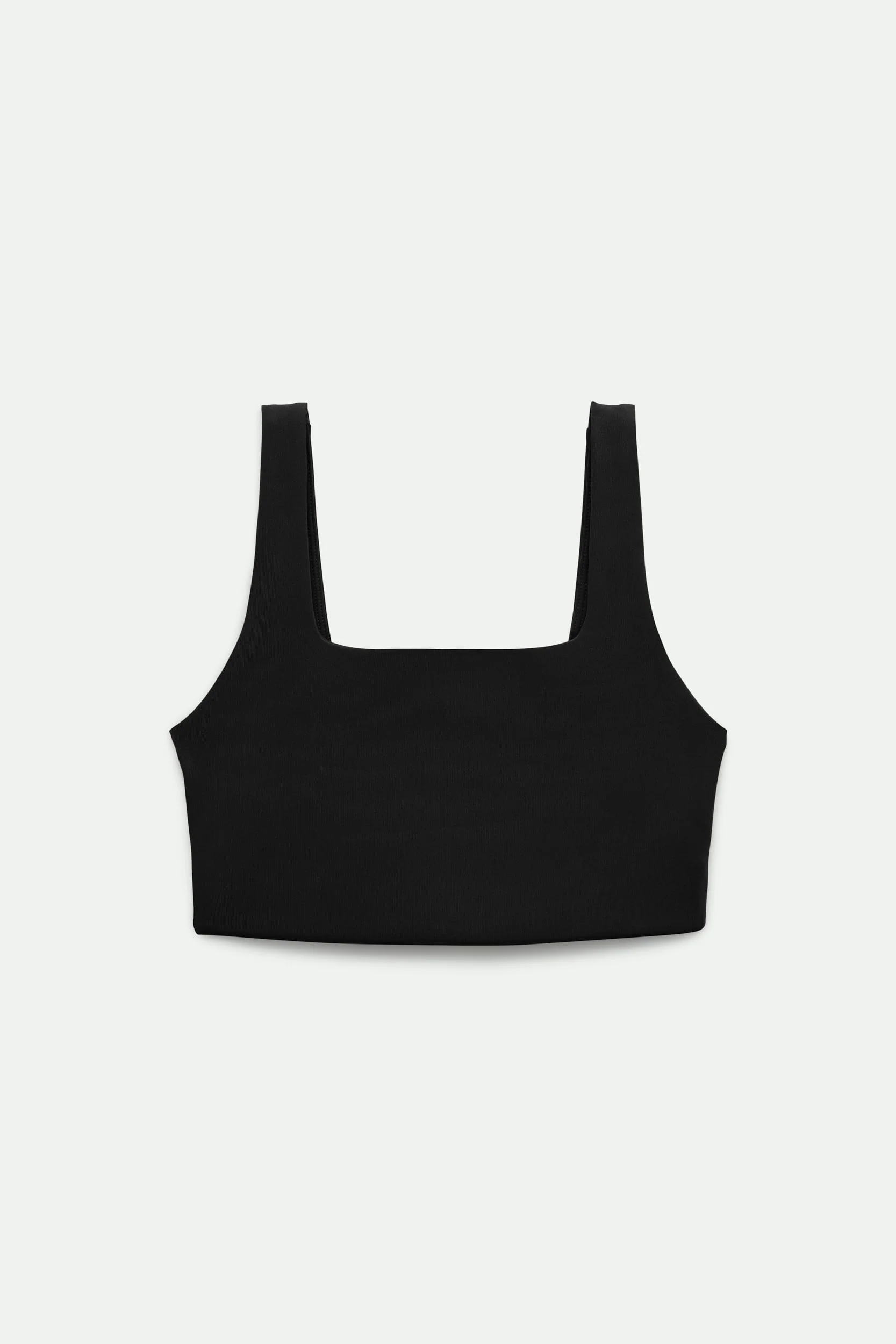 Black Tommy Cropped Bra - Image 6