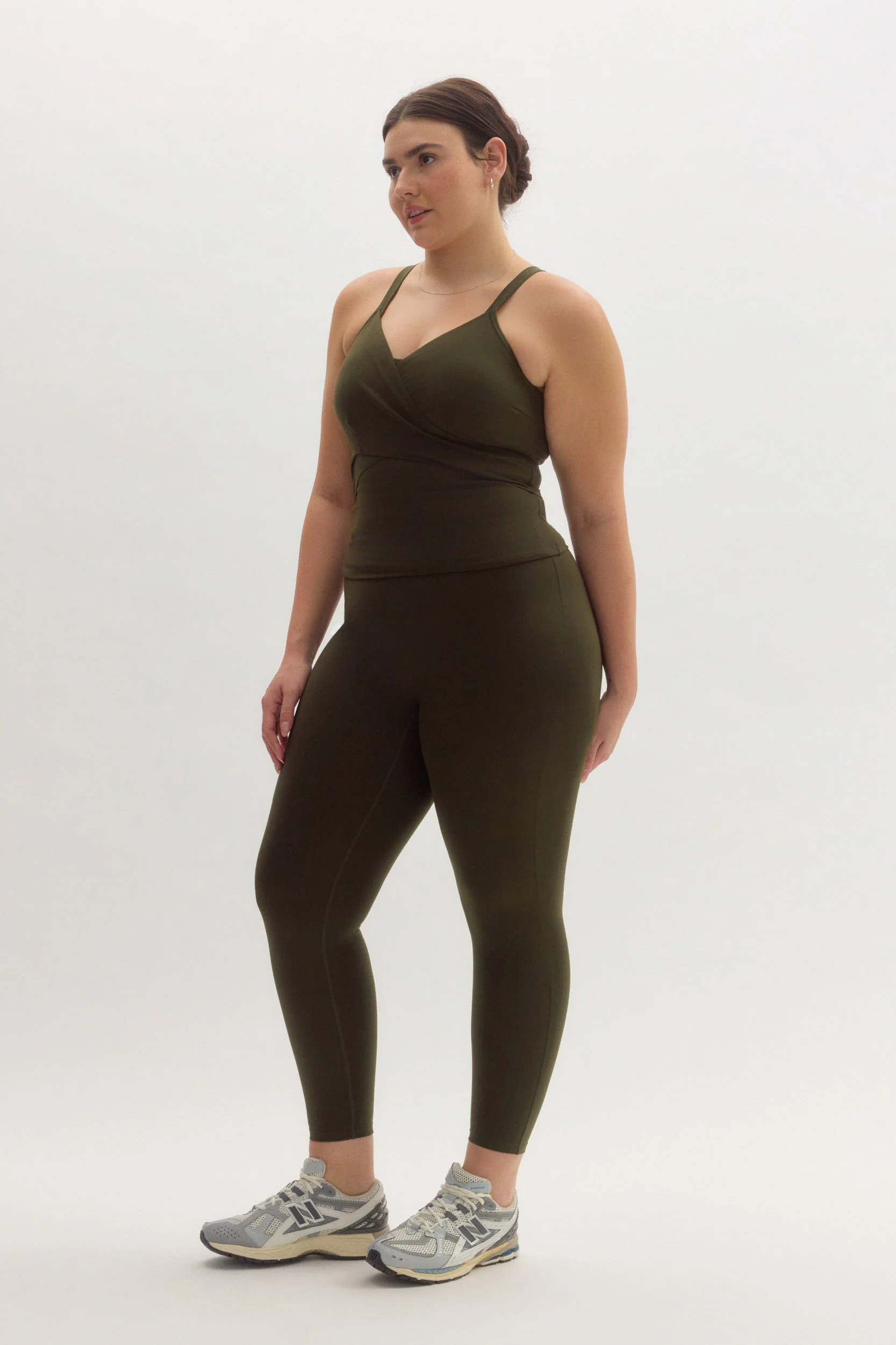 Eucalyptus Tabitha Wrap Tank - Image 3