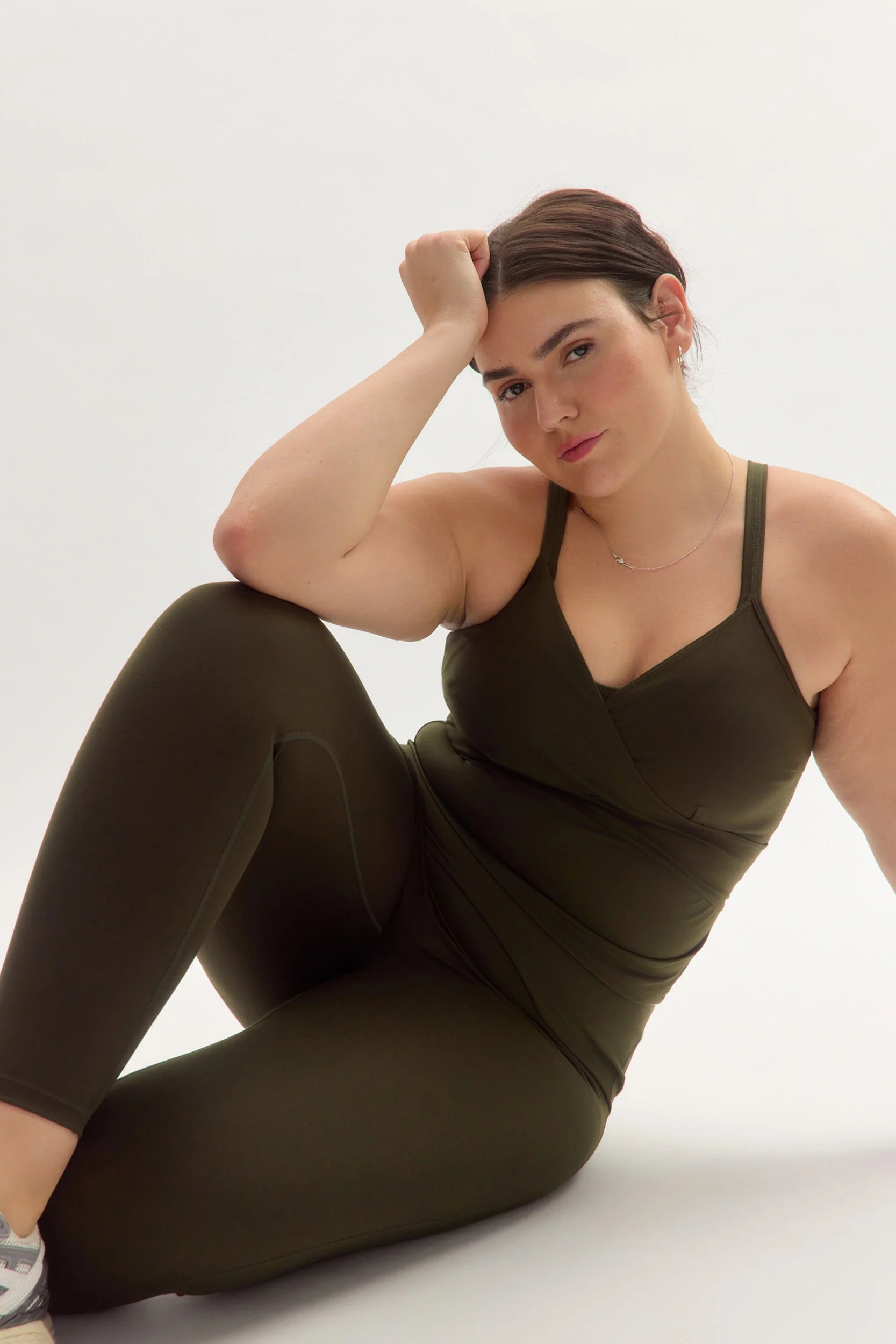 Eucalyptus Tabitha Wrap Tank - Image 4