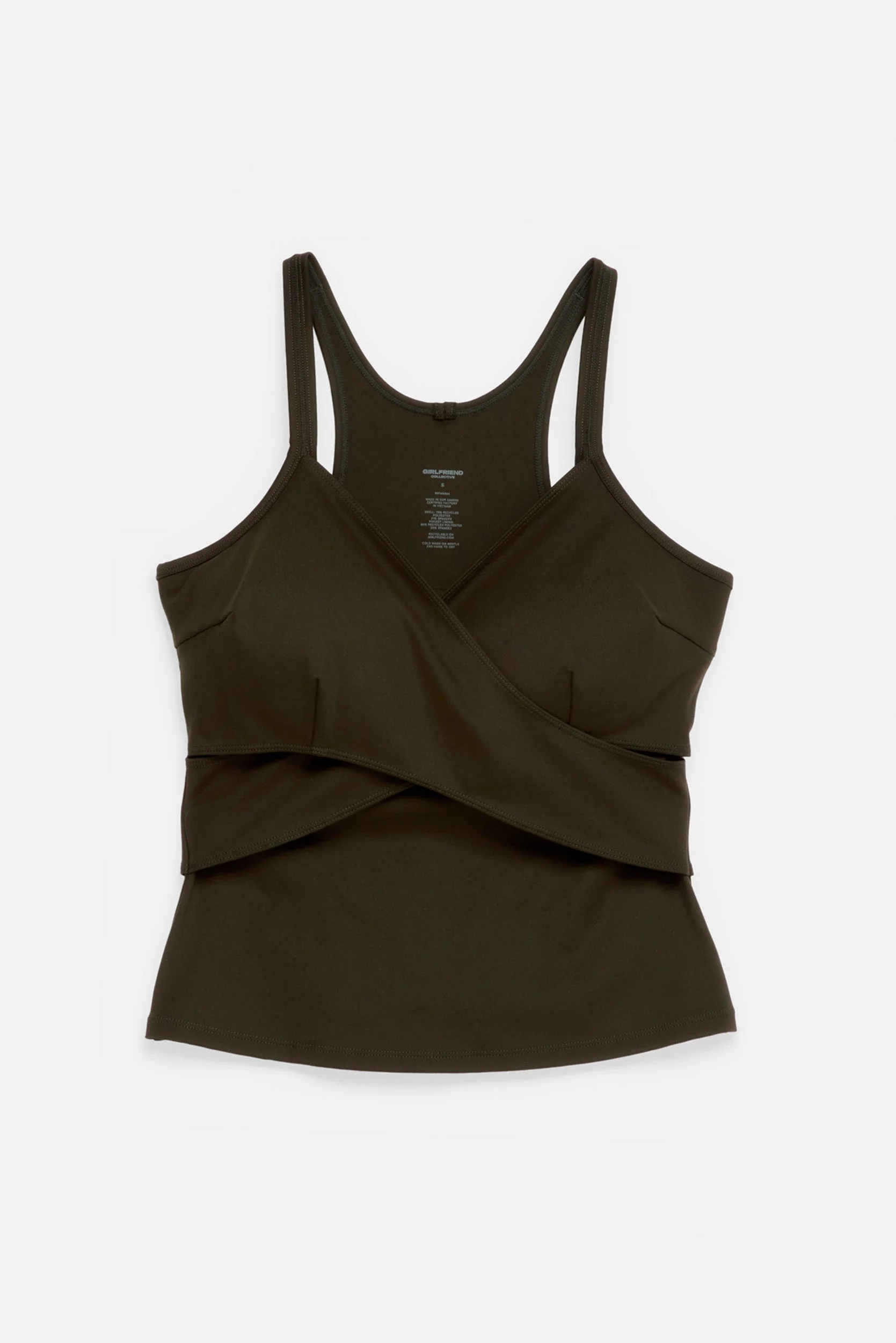 Eucalyptus Tabitha Wrap Tank - Image 6