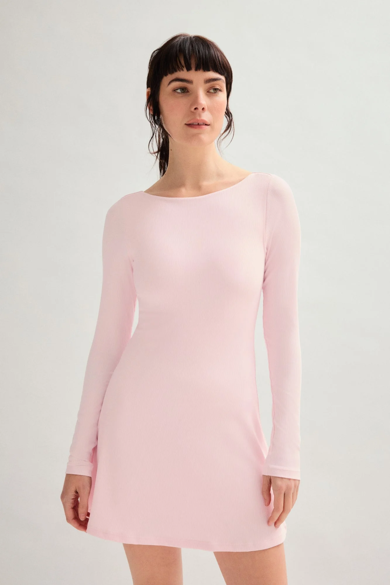 Gumdrop Ava Long Sleeve Mini Dress - Image 2