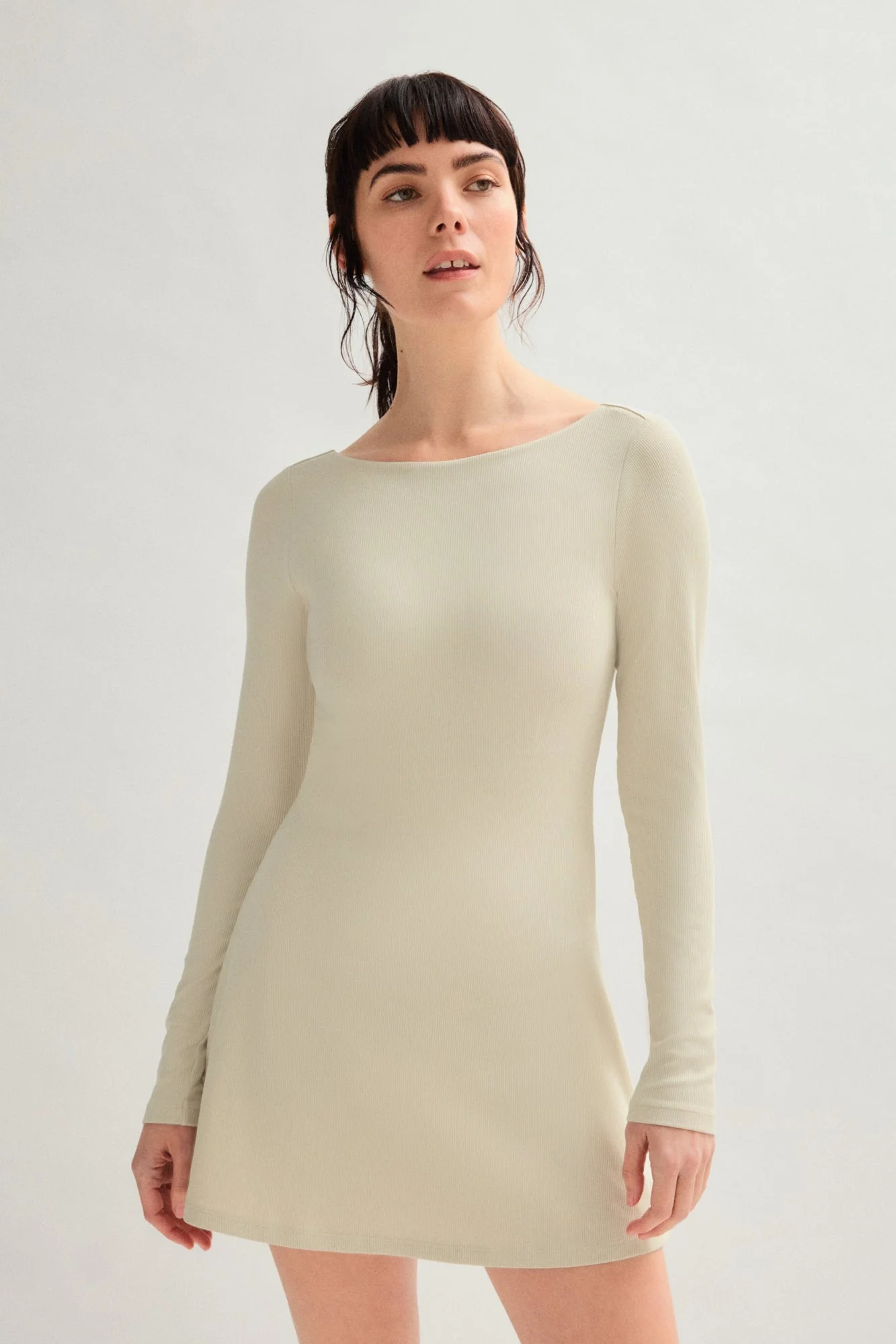 Marble Ava Long Sleeve Mini Dress - Image 2